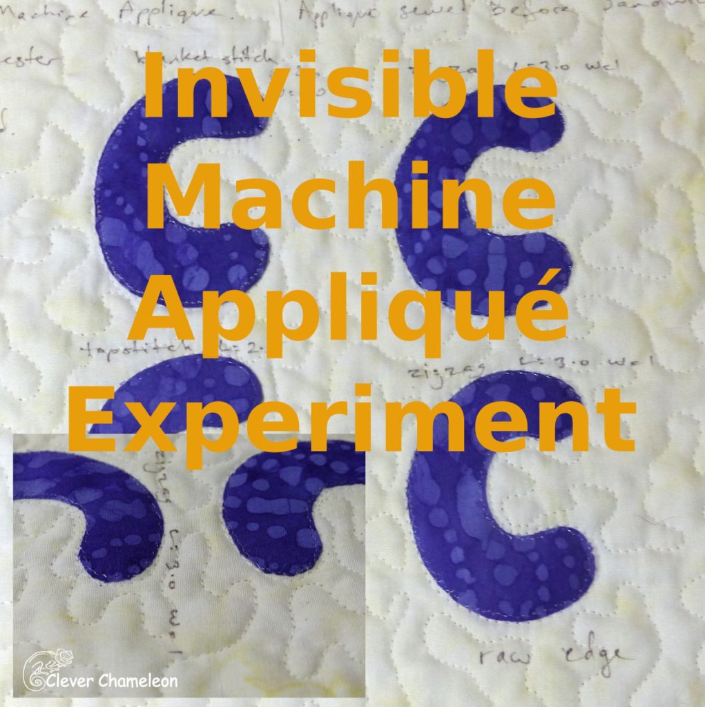 Raw edge and invisible machine applique - Tips for success! - QUILTsocial